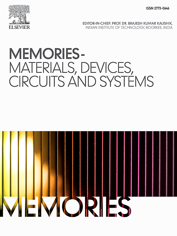 Go to journal home page - Memories - Materials, Devices, Circuits and Systems